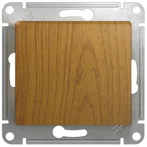 Переключатель без рамки Systeme Electric Glossa 1-кл. перекрестный дерево картинка